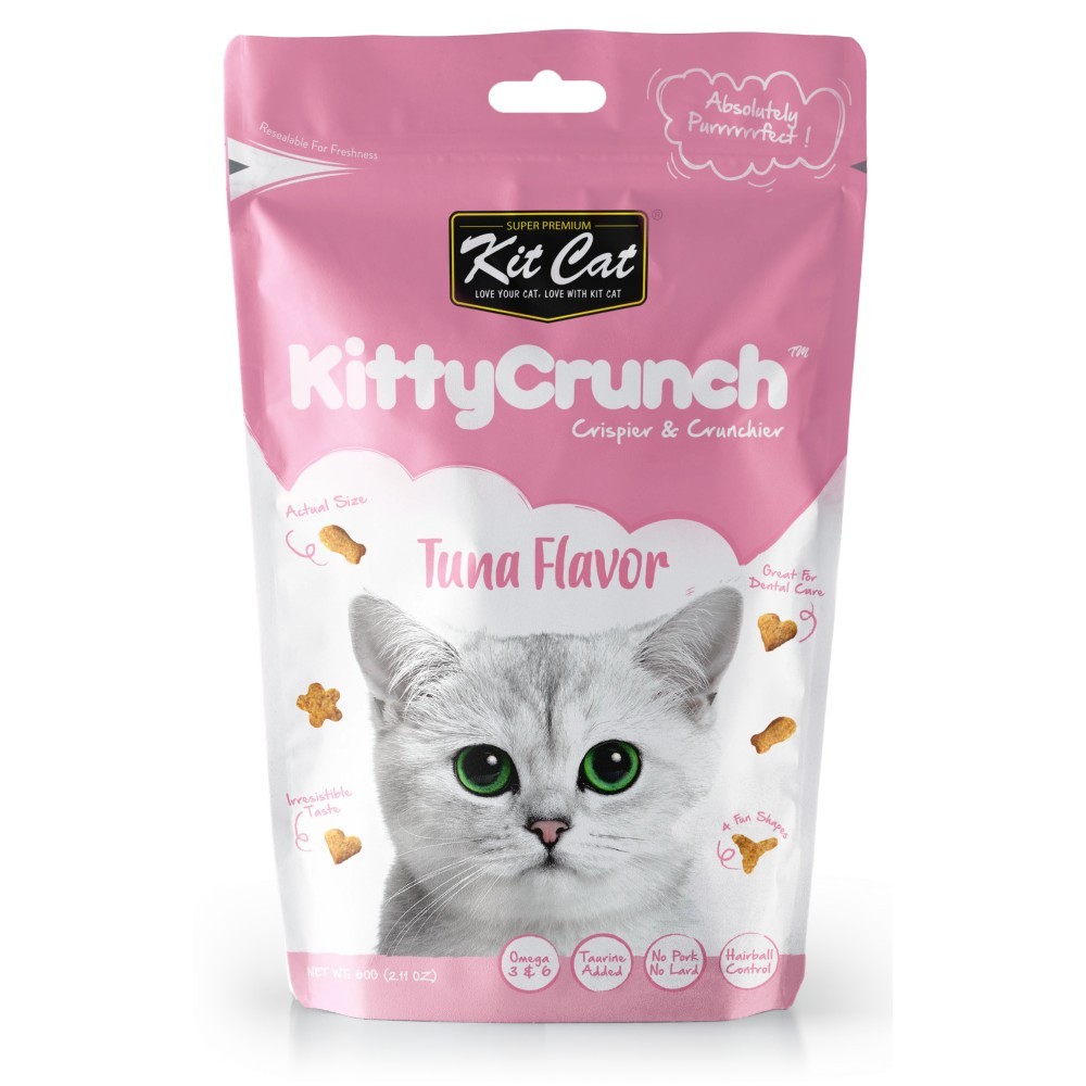 Kit Cat Kitty Crunch Tuna Flavour Cat Treat (60g)