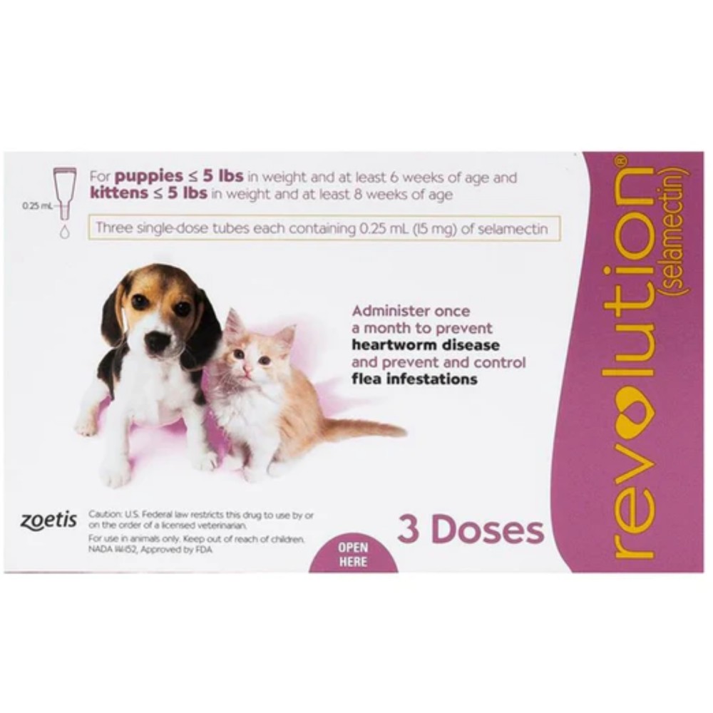 Revolution For Puppies & Kittens (0-2.5kg)