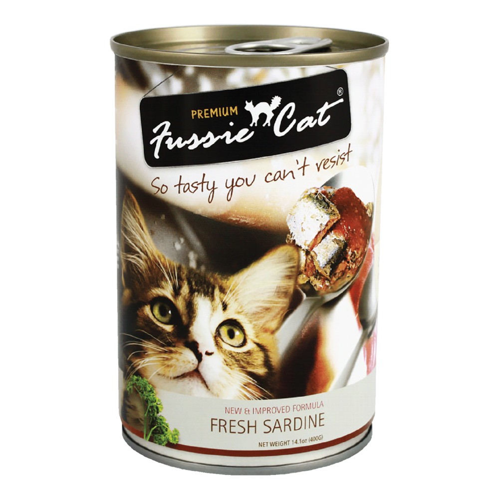 Fussie Cat Fresh Sardine 400g