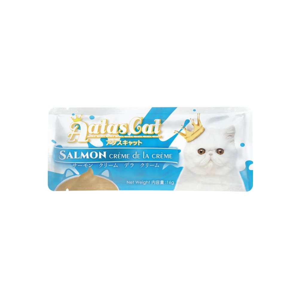 Aatas Cat Creme De La Creme Salmon Treat 16g
