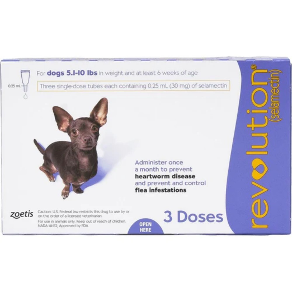 Revolution For Extra Small Dogs (2.5-5kg)