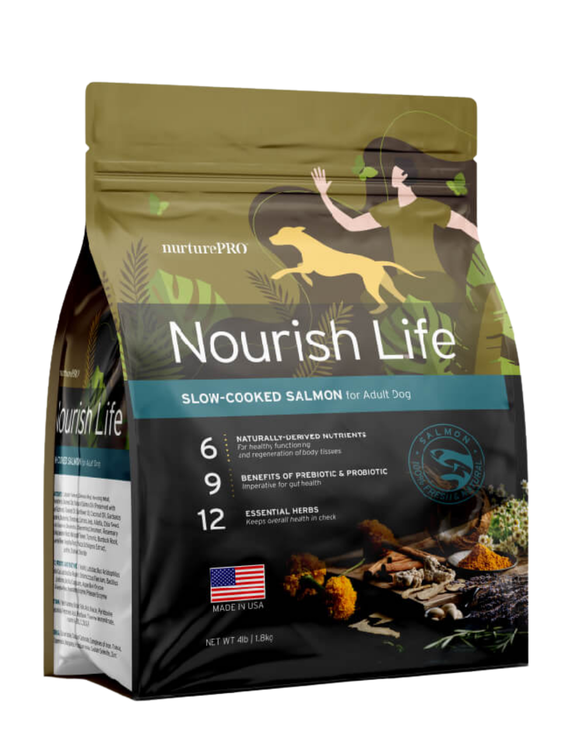 Nurture Pro Nourish Life Salmon Formula For Adult Dog Dry Food 5.7kg