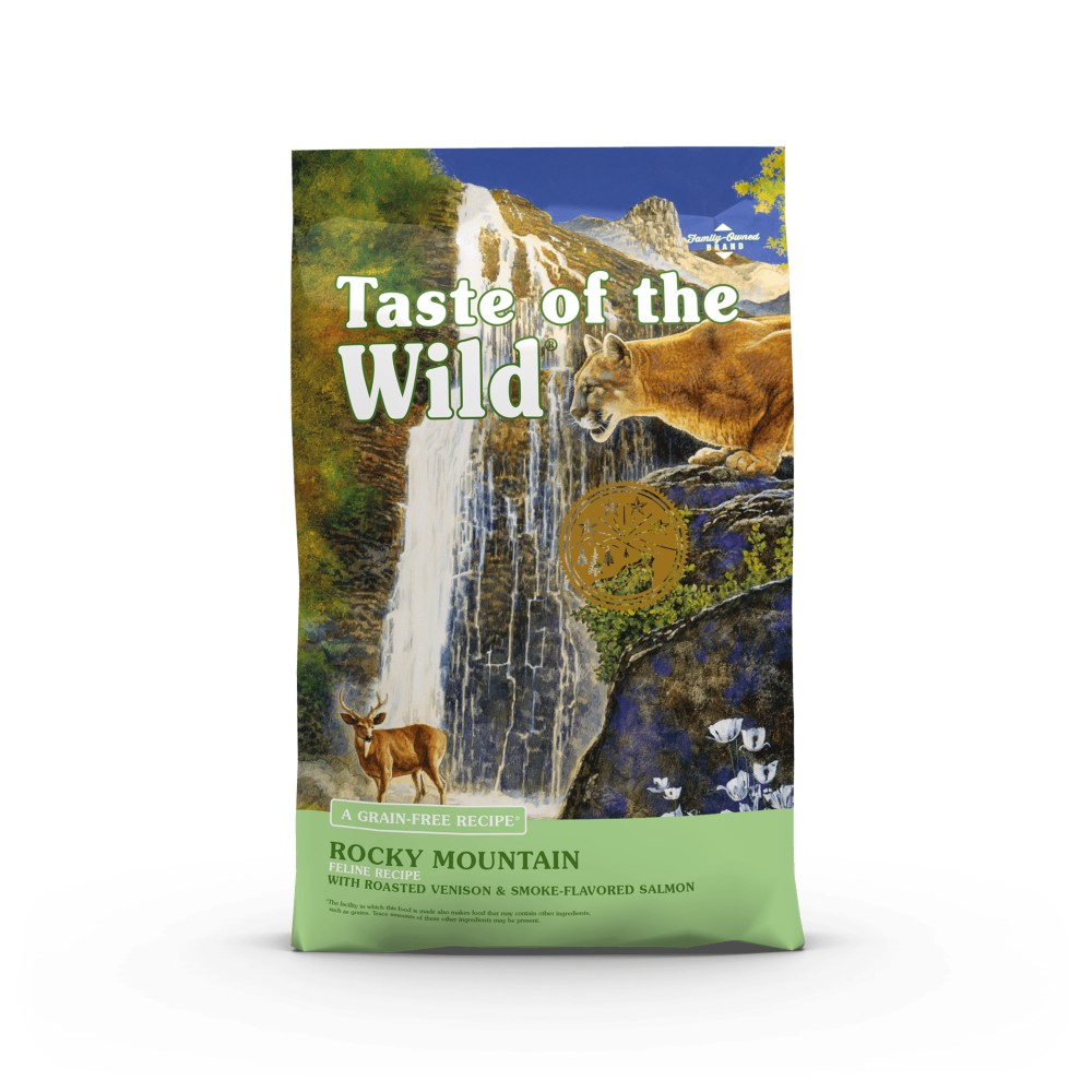Taste Of The Wild Rocky Mountain Roasted Venison & Smoked Salmon Dry Cat Food 2kg