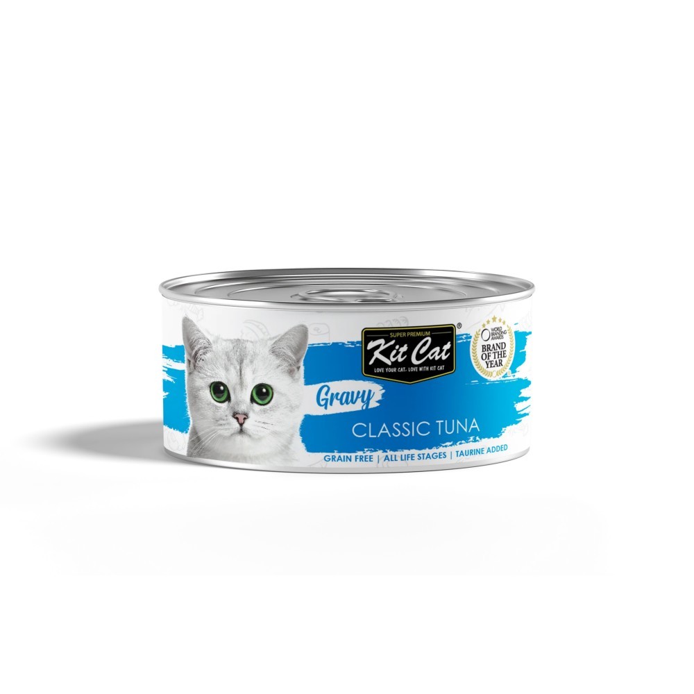 Kit Cat Gravy Classic Tuna Canned Cat Food 70g
