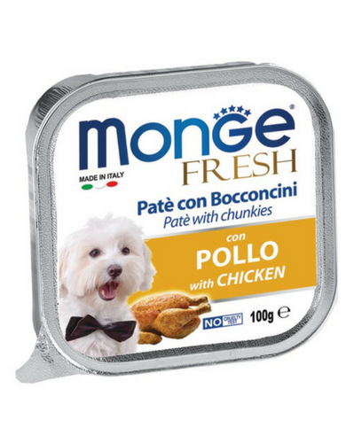 Monge Fresh 100g Chicken Pate Tray