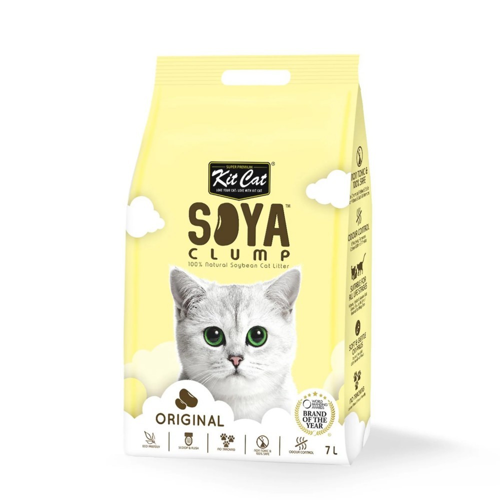 Kit Cat Soya Clump Cat Litter 7l (original)