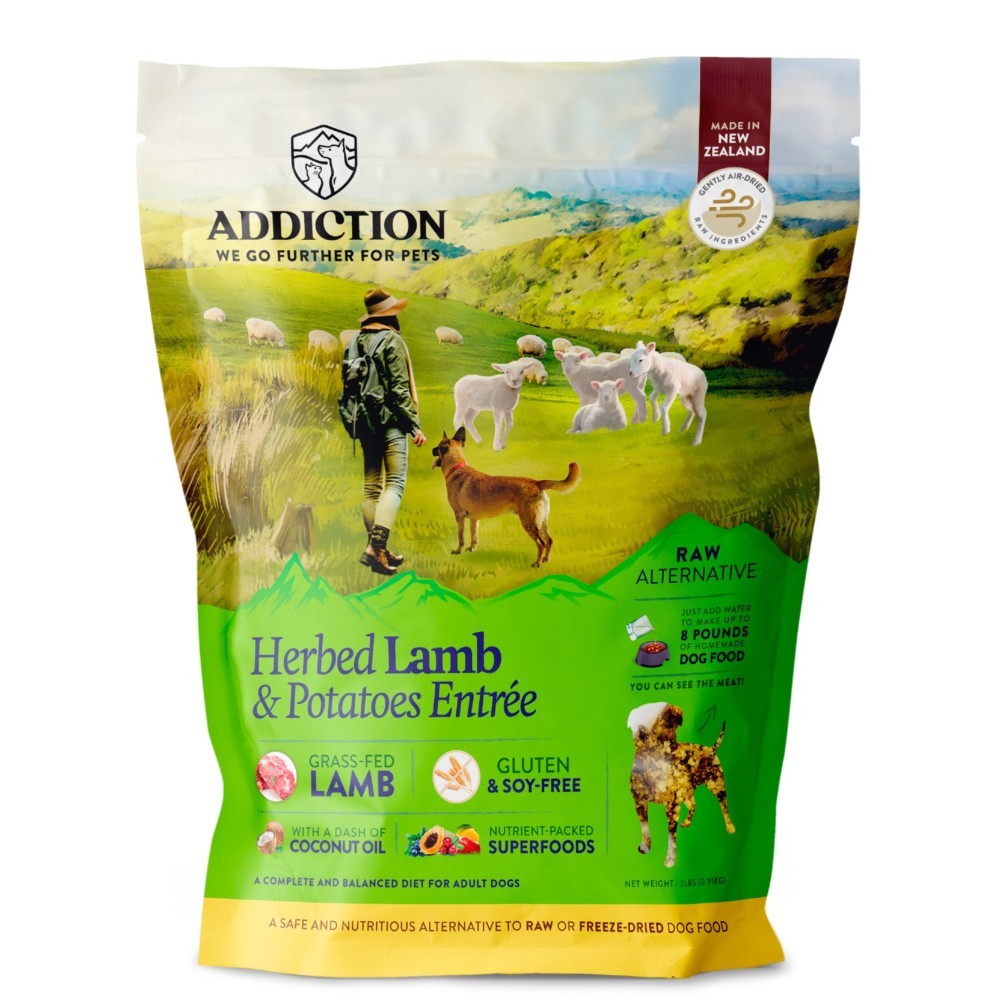 Addiction Grain Free Herbed Lamb And Potatoes Dog Dry Food 2lbs