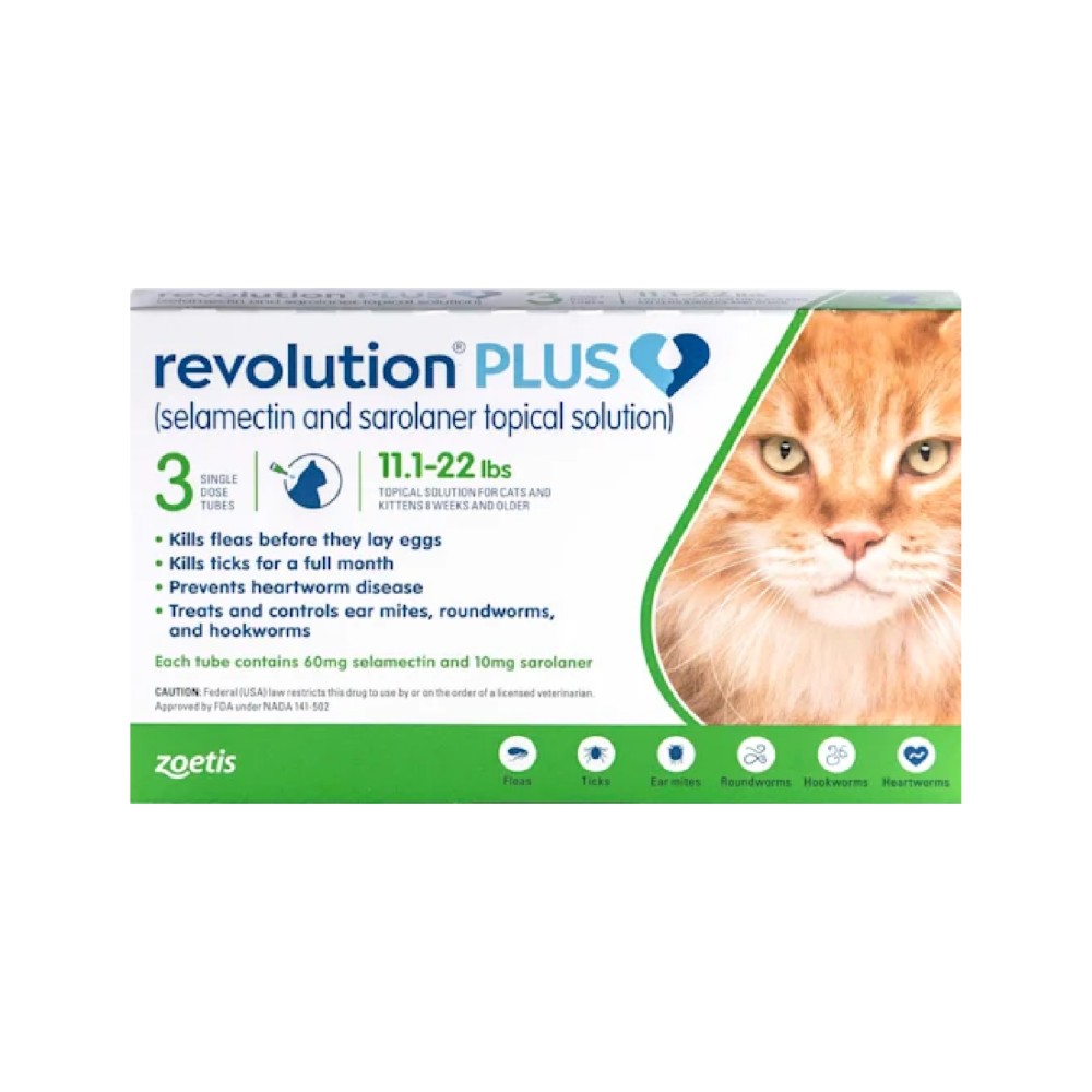 Revolution Plus For Cats 11.1-22lbs
