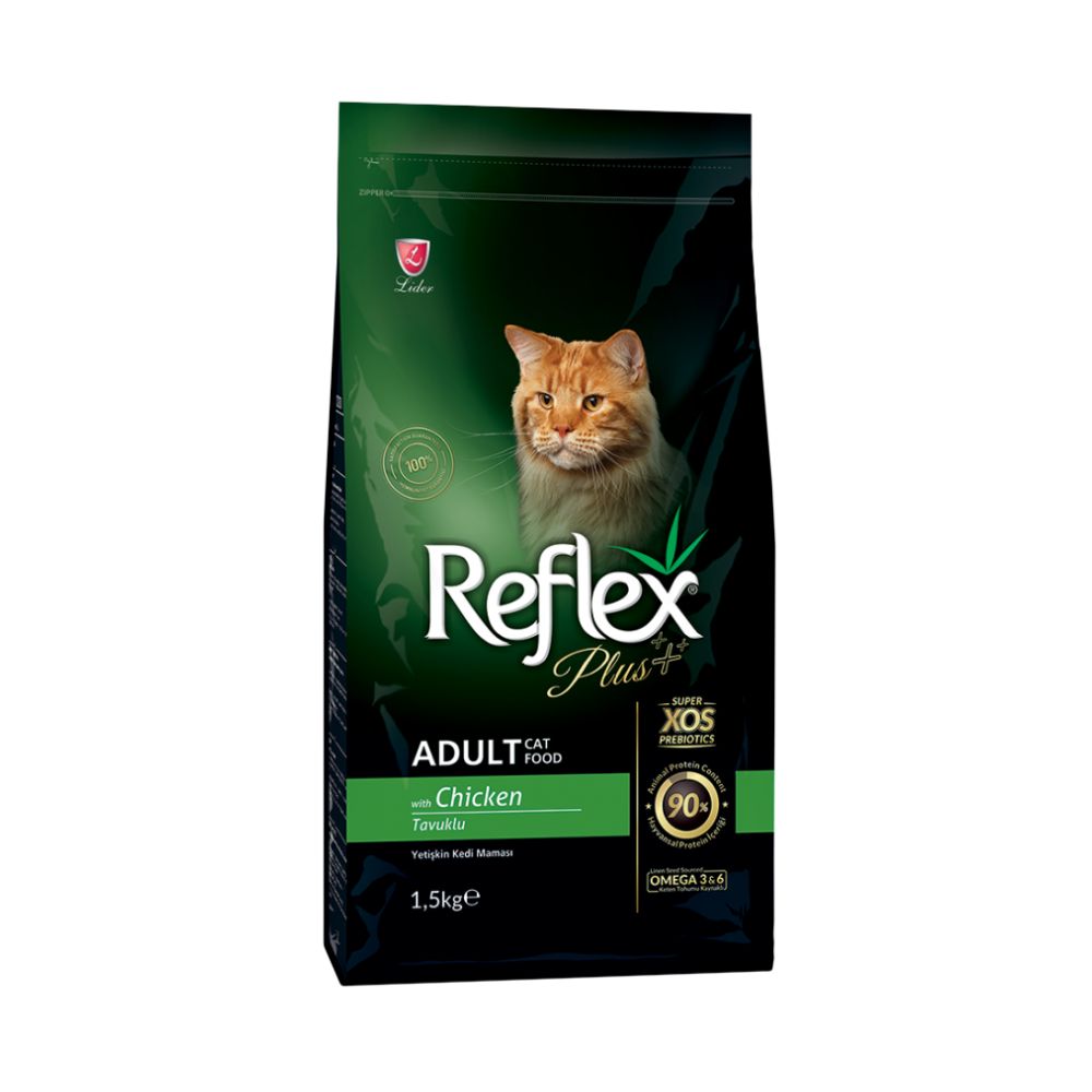 Reflex Plus 1.5kg Adult Chicken Dry Cat Food