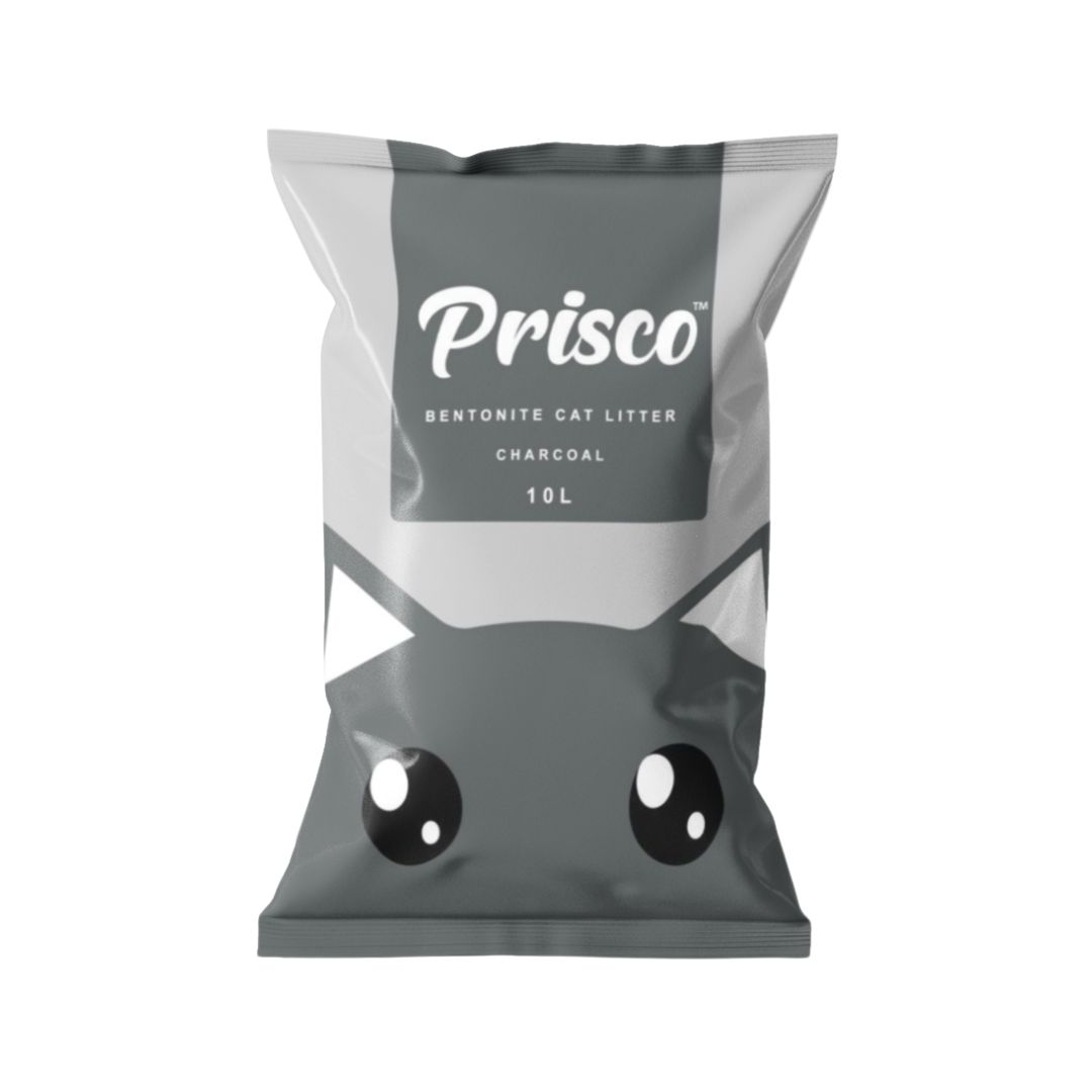 Prisco 10l Charcoal Bentonite Cat Litter