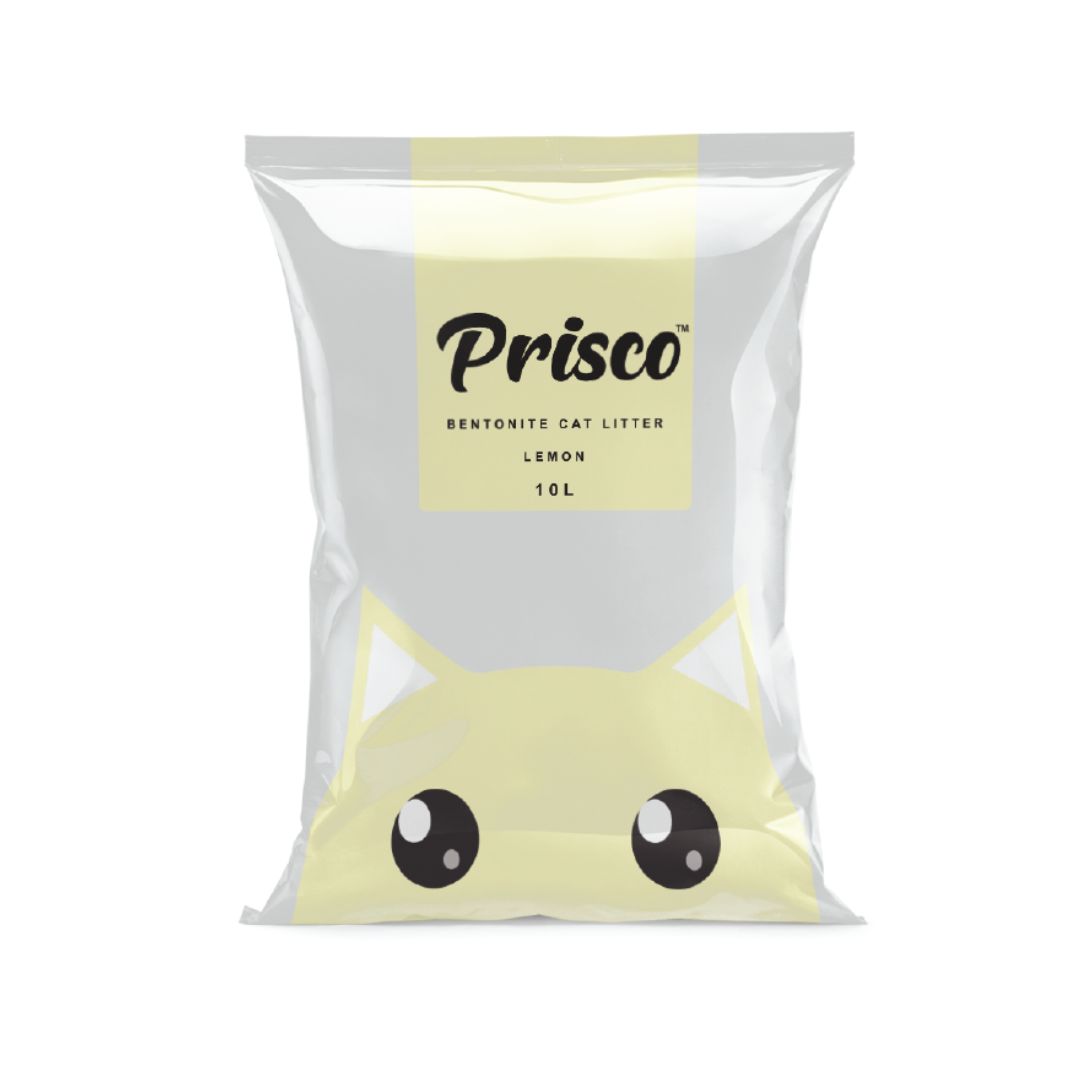 Prisco 10l Lemon Bentonite Cat Litter