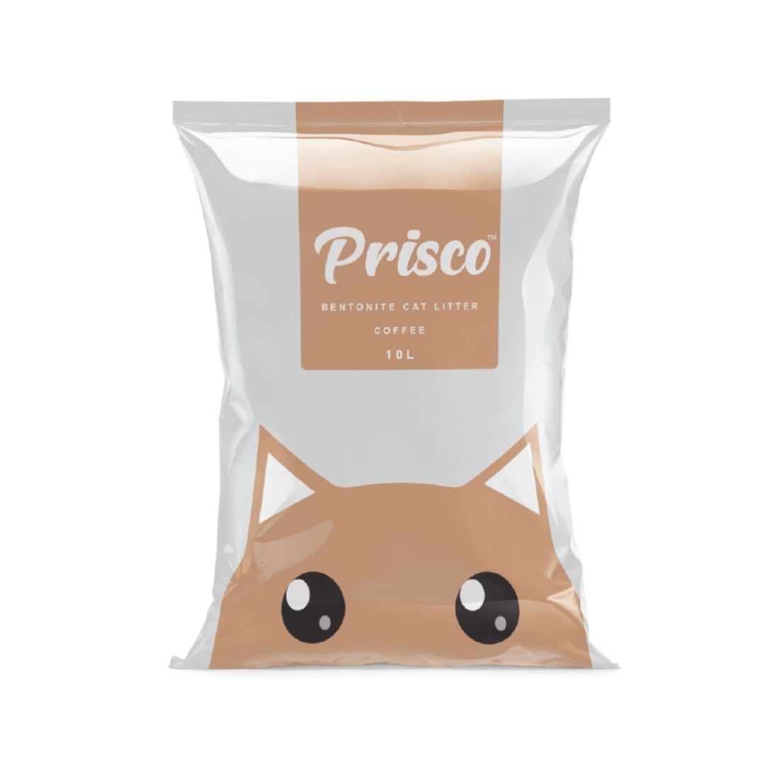 Prisco 10l Coffee Bentonite Cat Litter