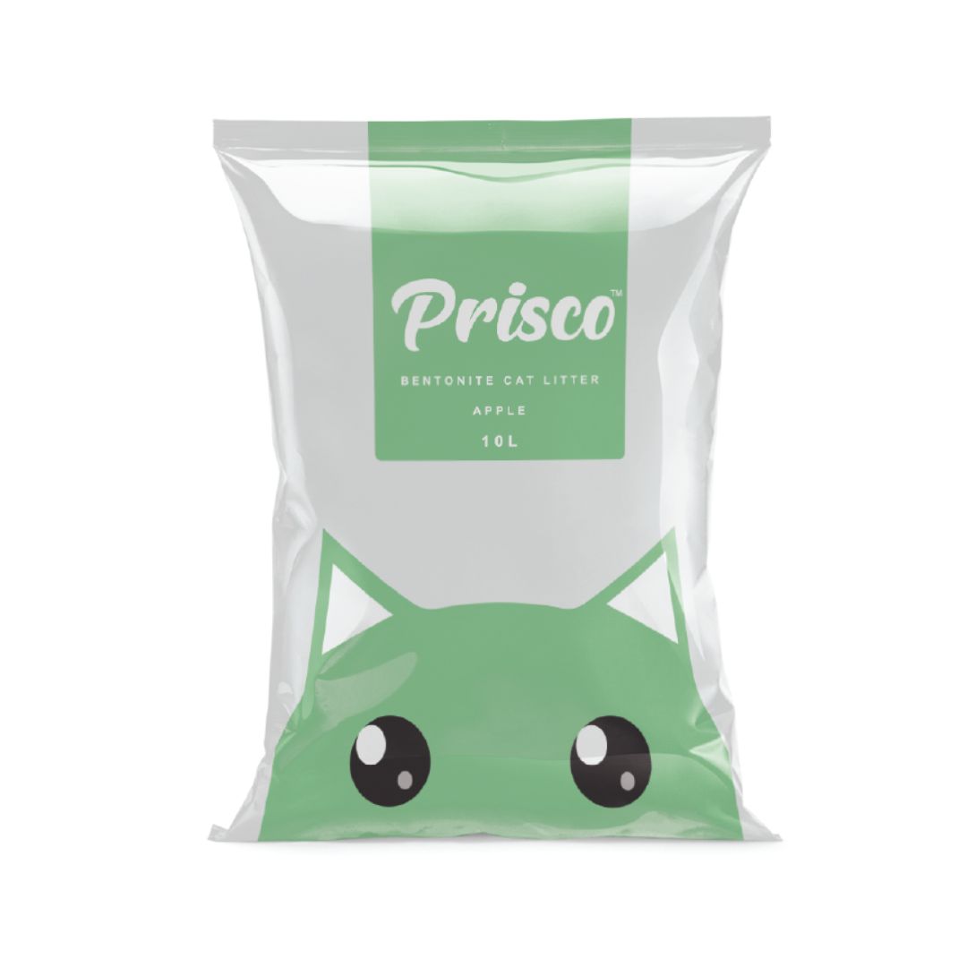 Prisco 10l Apple Bentonite Cat Litter