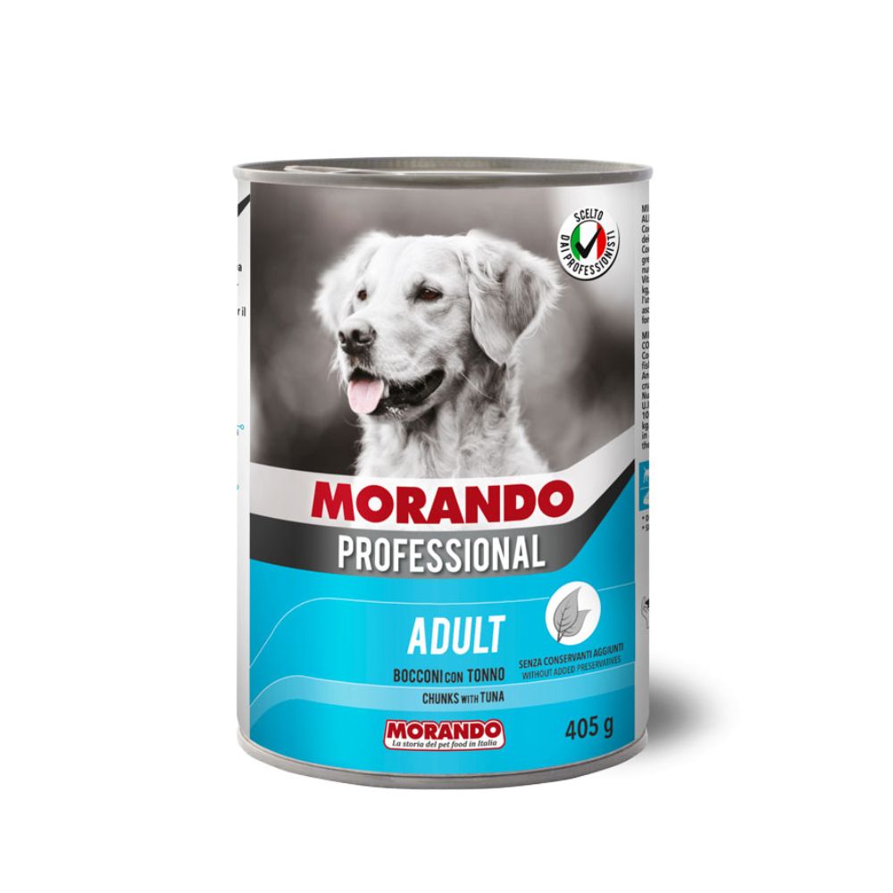 Morando Dog 405g Chunks Tuna Wet Dog Food