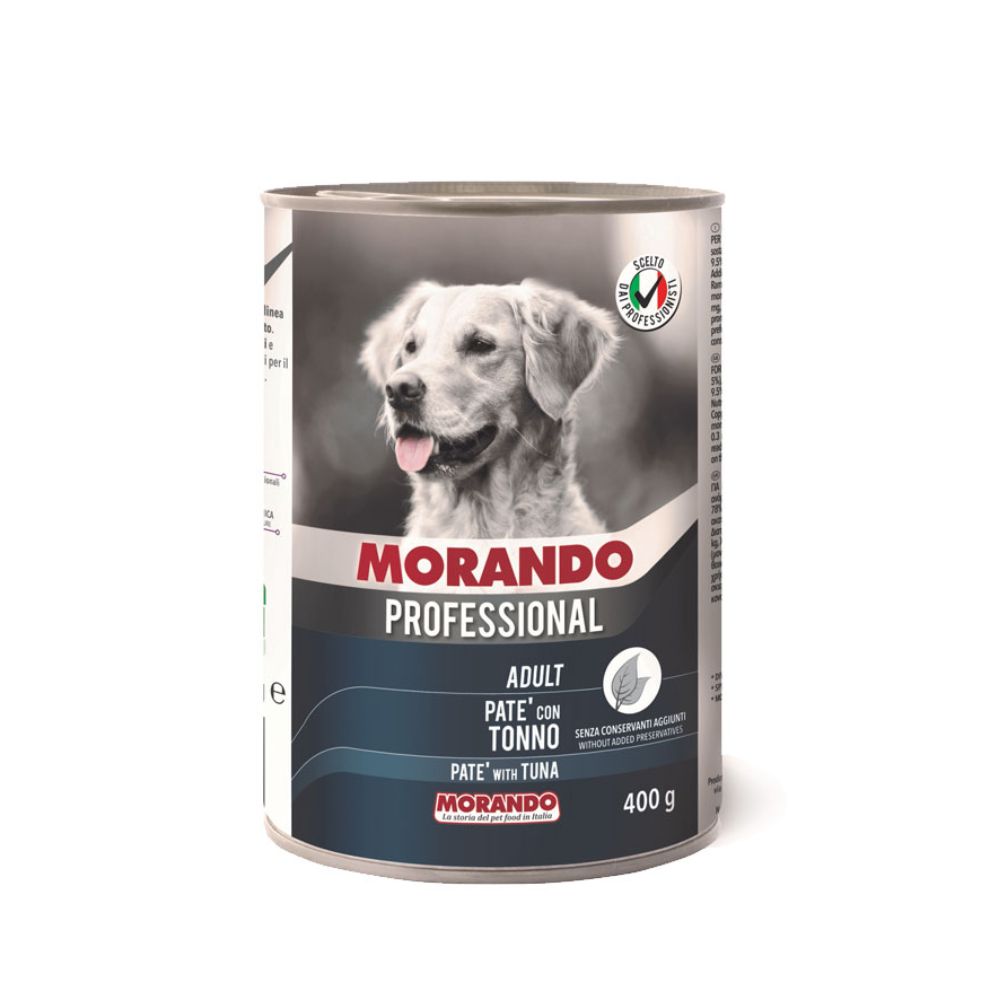 Morando Dog 400g Pate Tuna Wet Dog Food