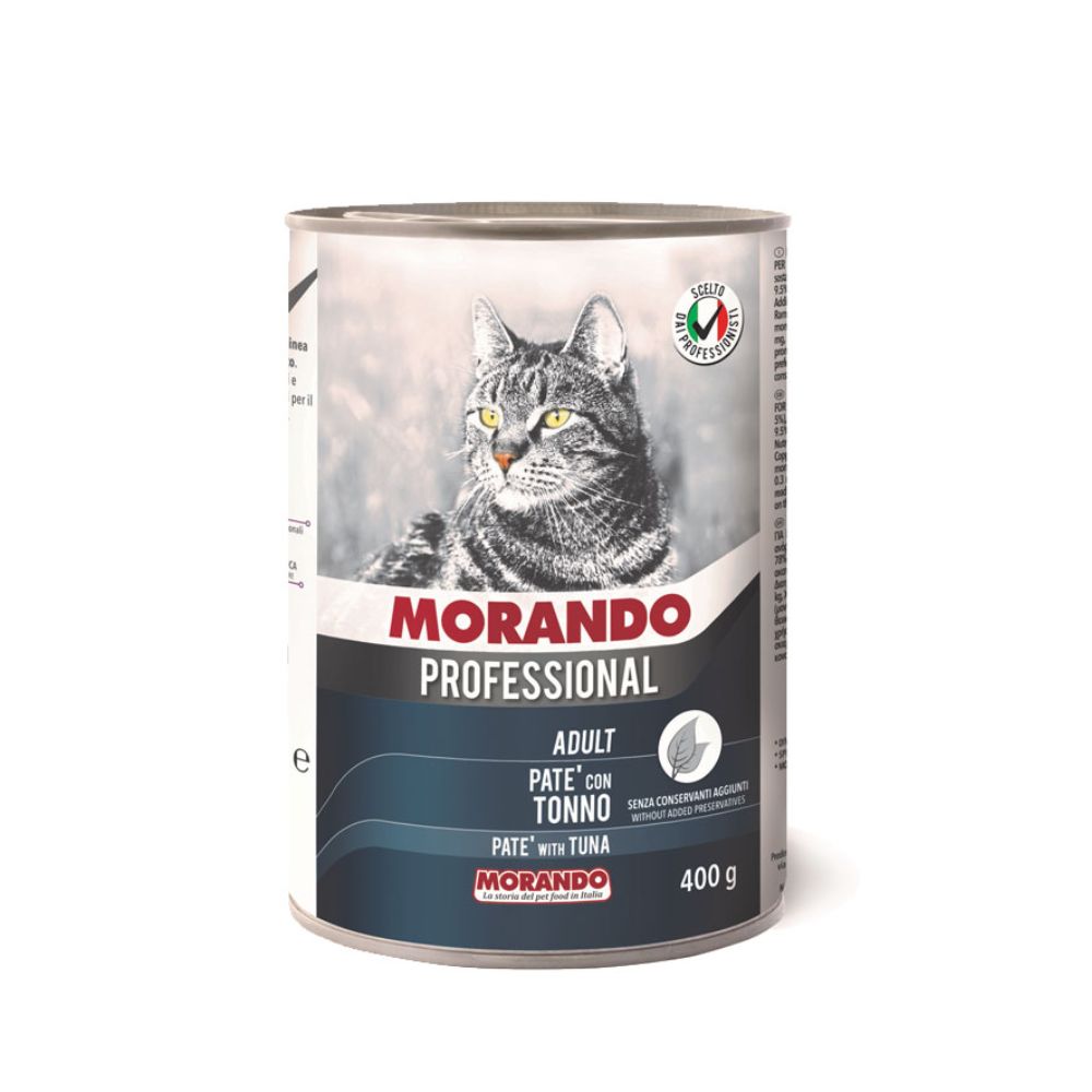 Morando Cat 400g Pate Tuna Wet Cat Food