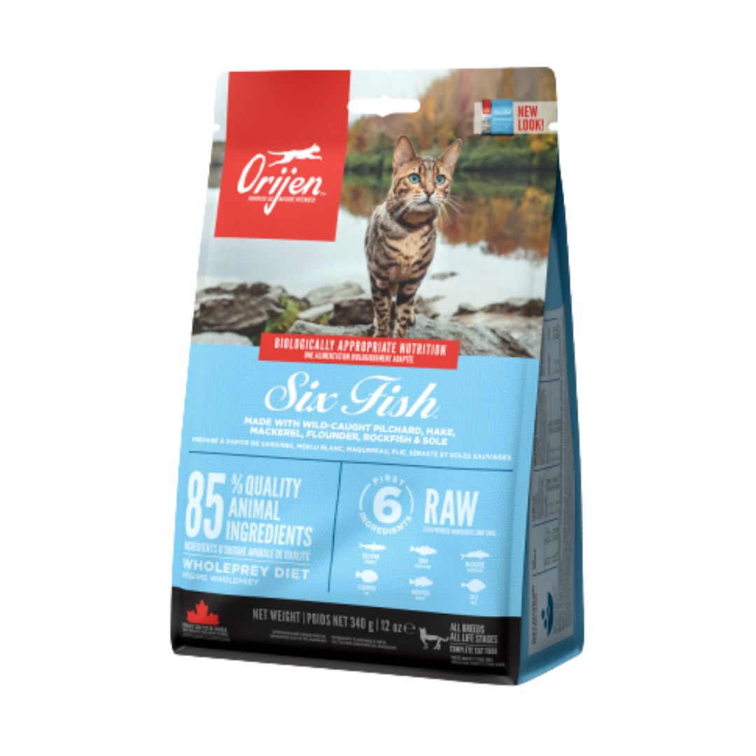 Orijen Cat 340g Six Fish Dry Cat Food