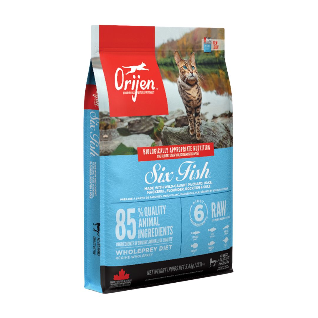 Orijen Cat 5.4kg Six Fish Dry Cat Food