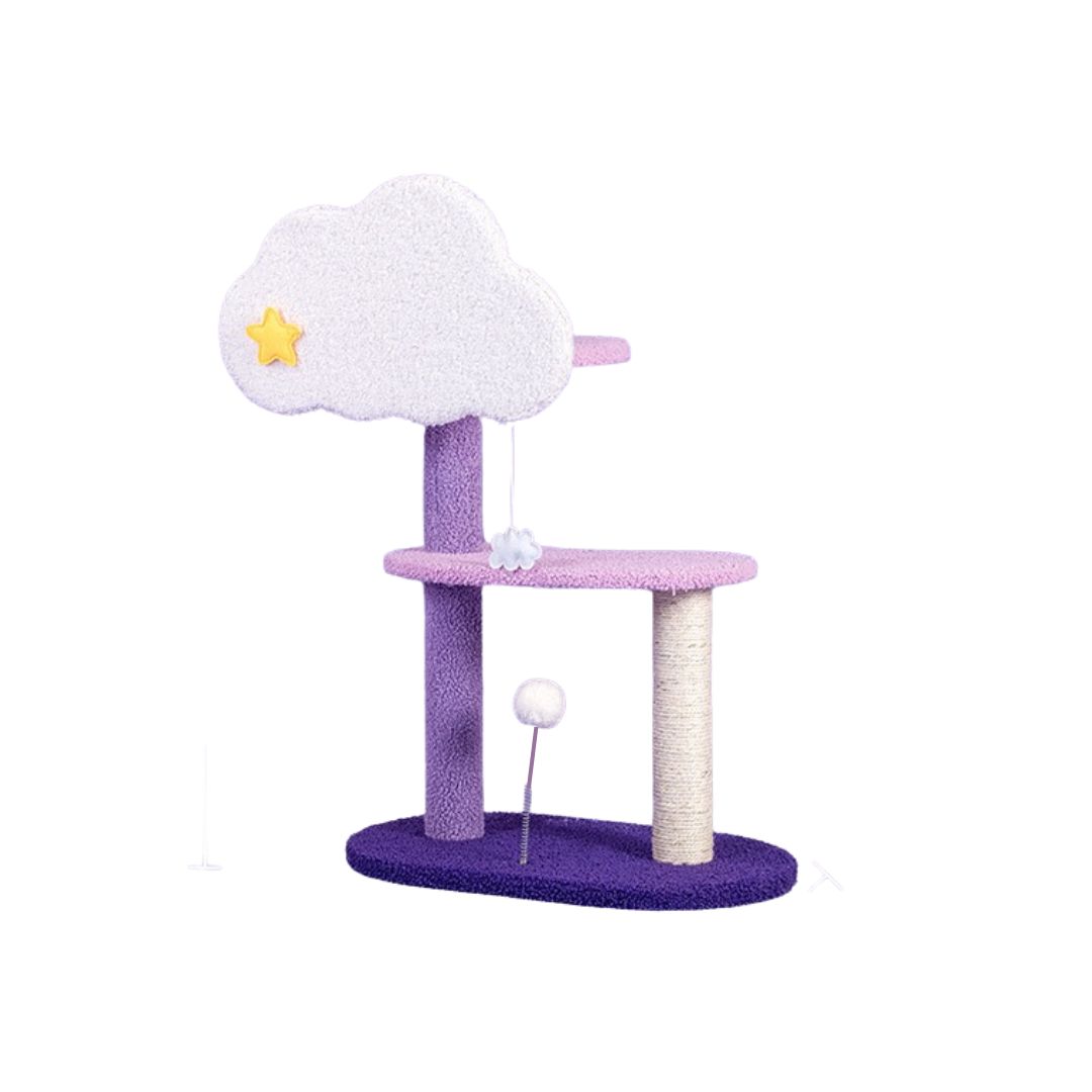 Ptc Sweet Powder Cat Climbing Frame 48x28x76cm