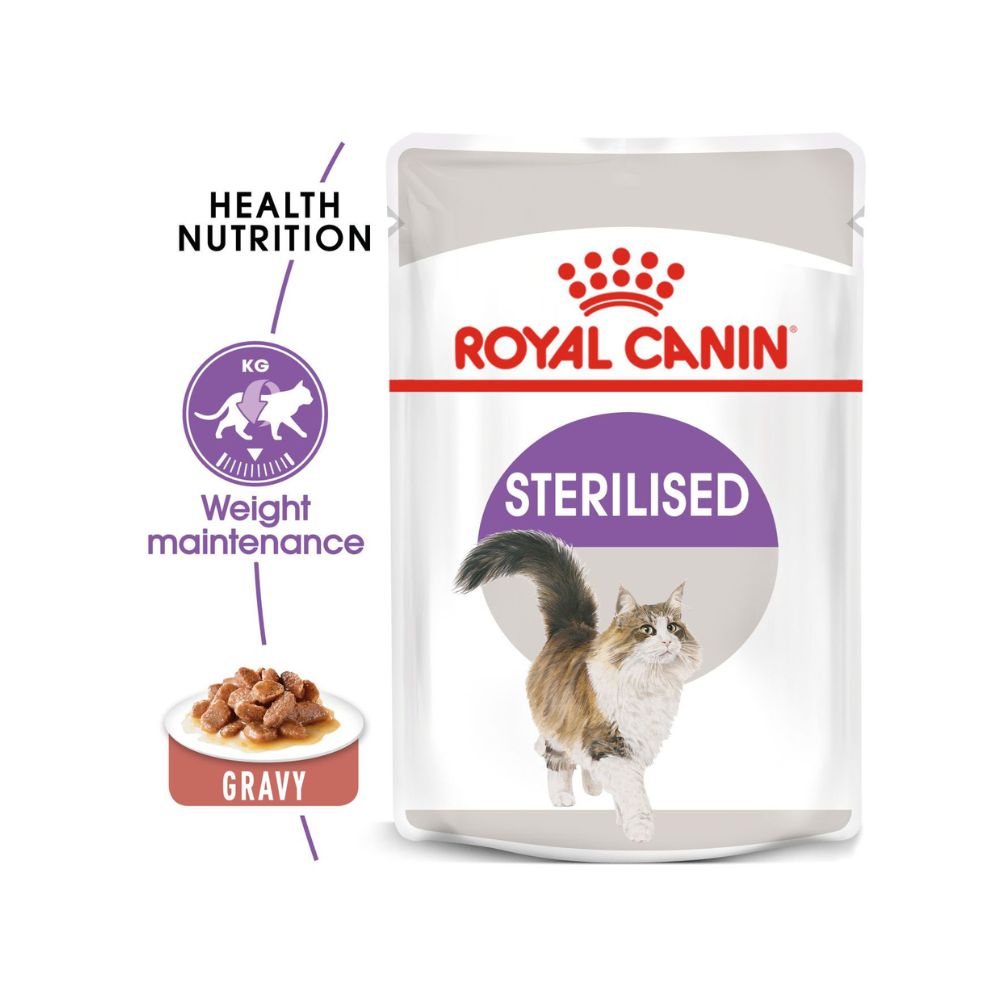 Royal Canin Wet Sterilised Pouch 85g Wet Cat Food