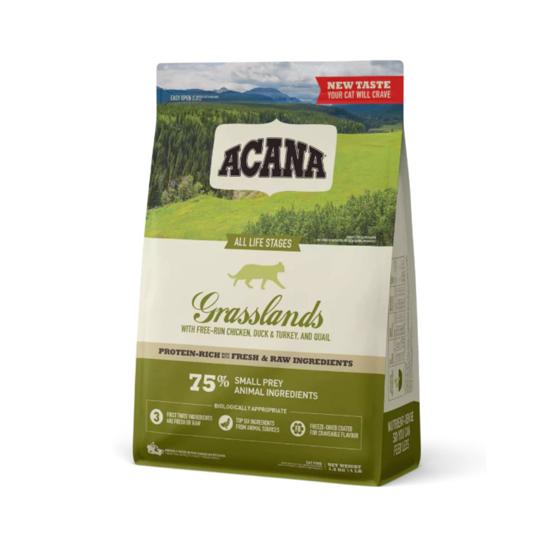 Acana Cat 1.8kg Grasslands Dry Cat Food