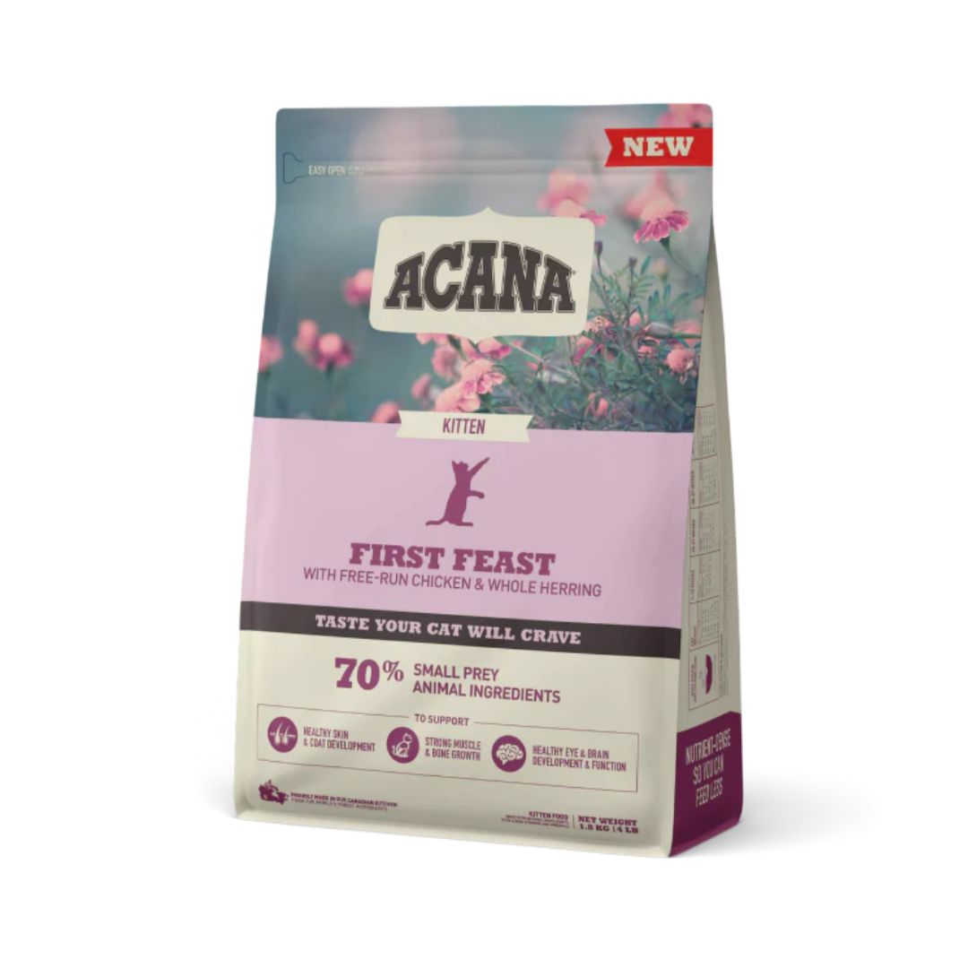 Acana Cat 1.8kg First Feast Kitten Dry Cat Food