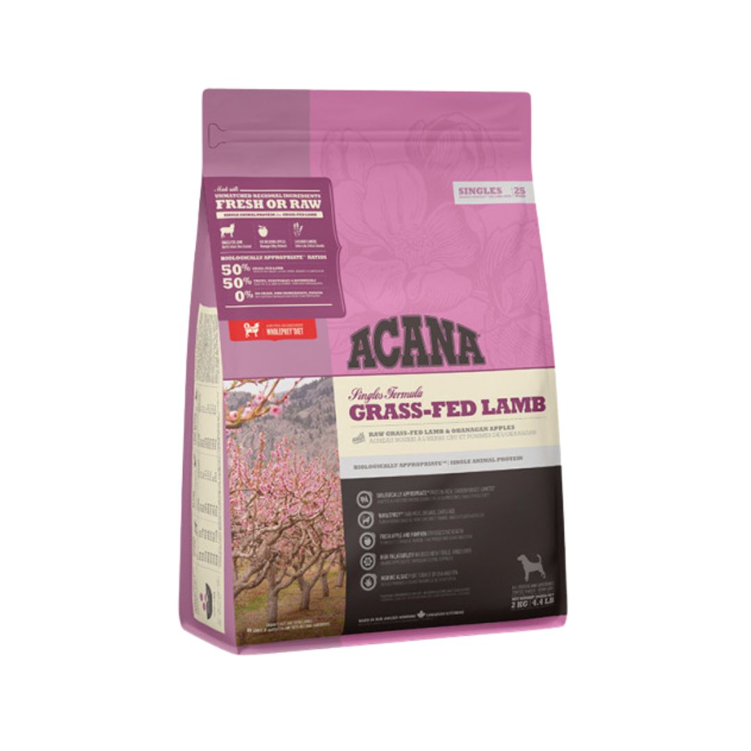 Acana Dog 2kg Grass-fed Lamb Dry Dog Food