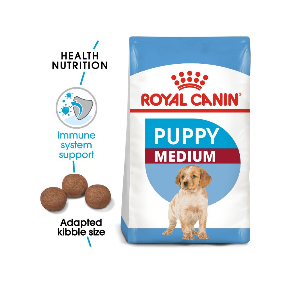 Royal Canin Medium Puppy 4kg Dry Dog Food