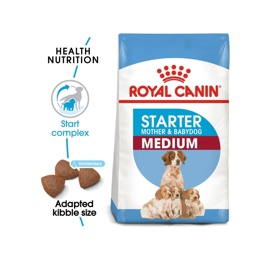 Royal Canin Medium Starter Mother & Babydog 4kg Dry Dog Food