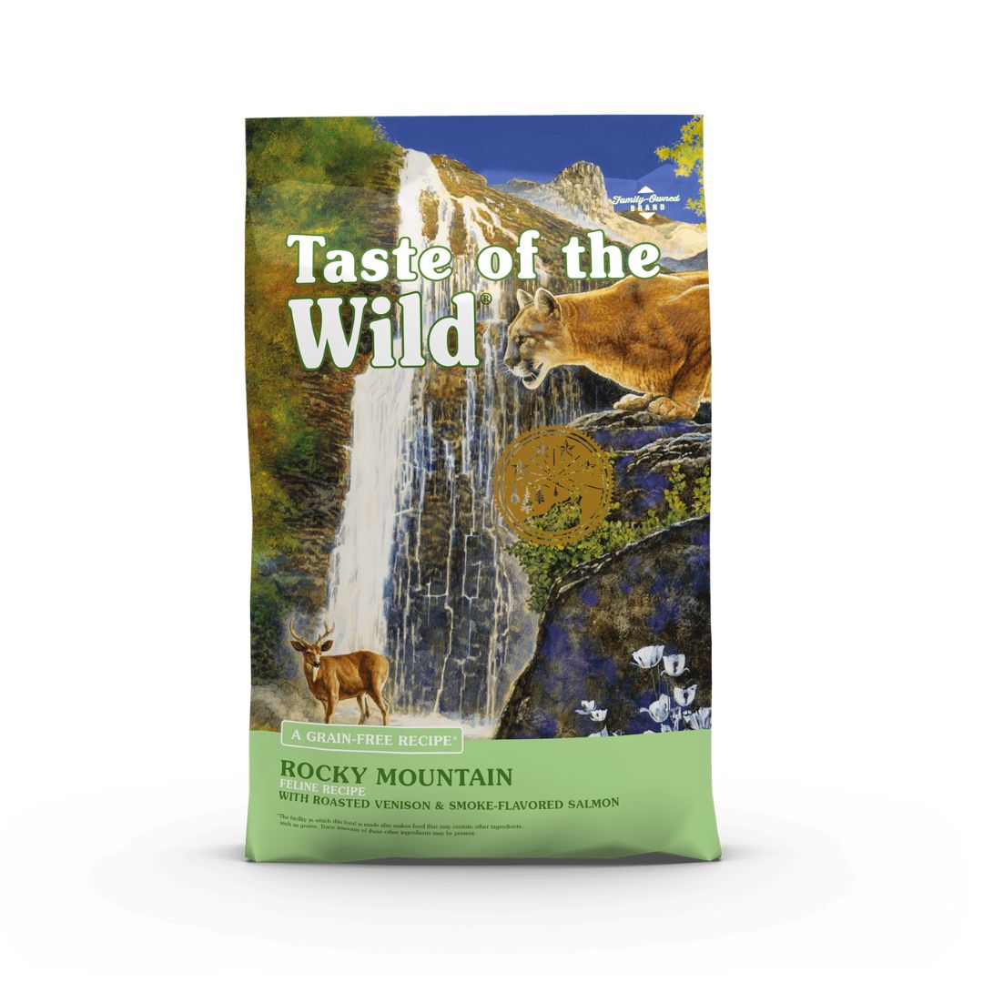 Taste Of The Wild Cat 2kg Rocky Mountain Feline Venison & Smoked Salmon Dry Cat Food