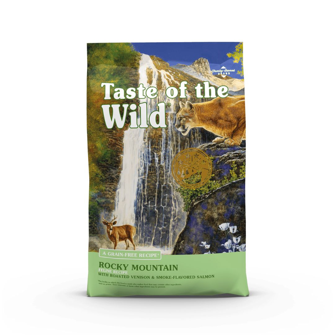 Taste Of The Wild Cat 7kg Rocky Mountain Feline Venison & Smoked Salmon Dry Cat Food