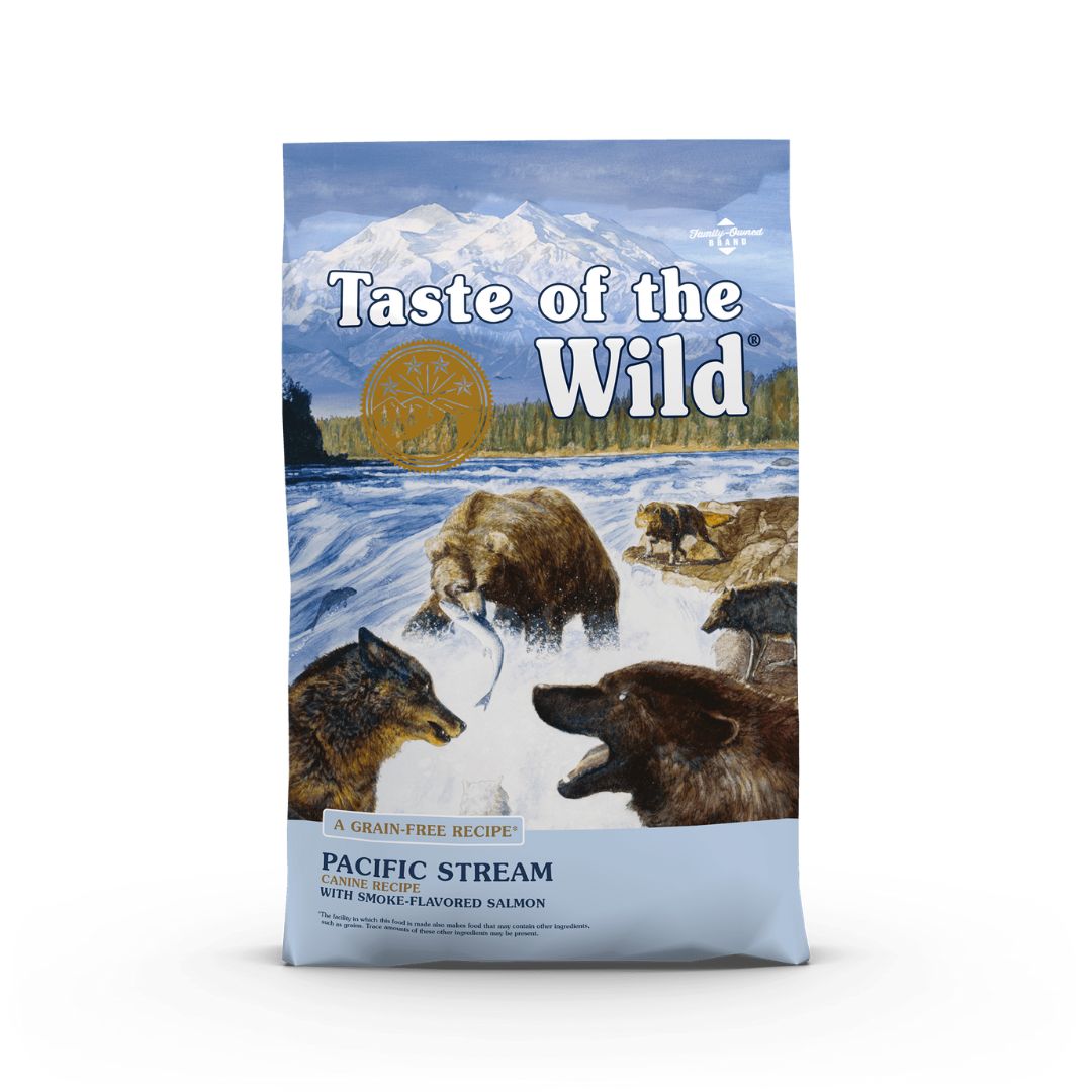 Taste Of The Wild Dog 12.2kg Adult Pacific Stream Smoked Salmon Dry Dog Food