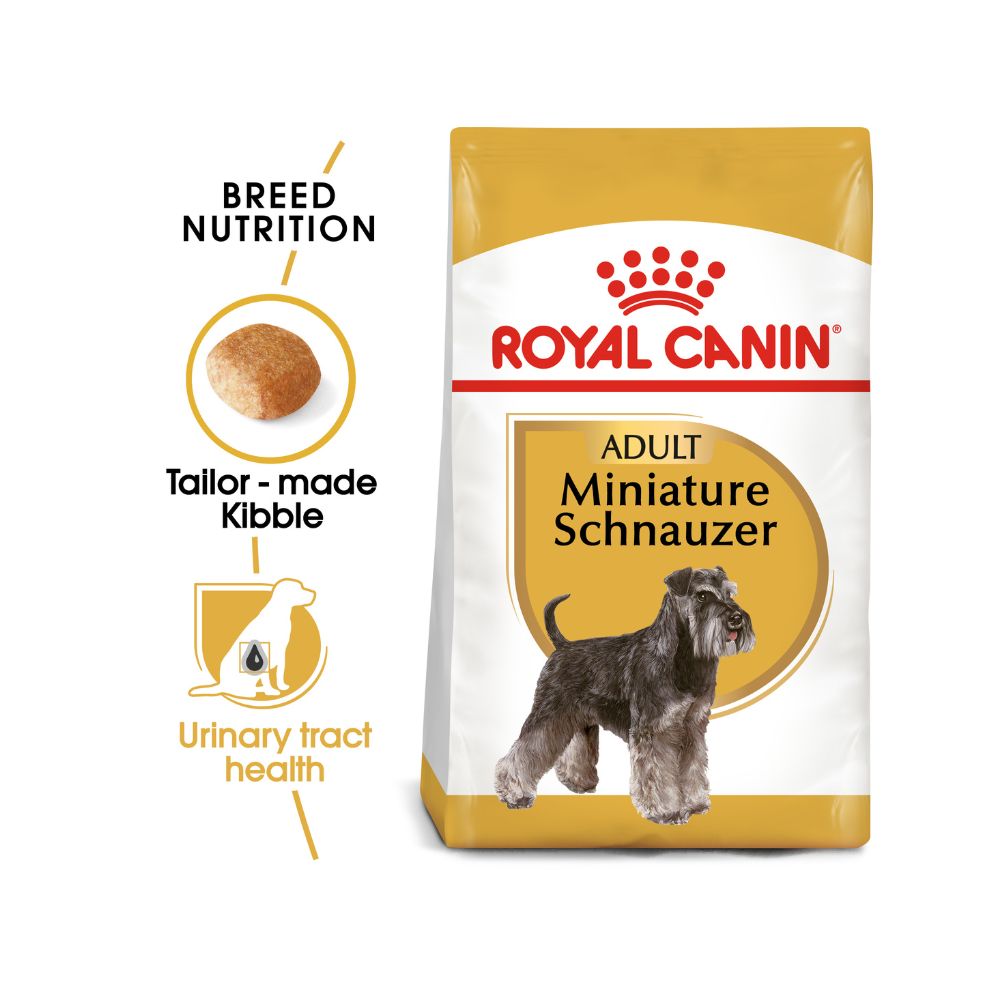 Royal Canin Miniature Schnauzer Adult 3kg Dry Dog Food