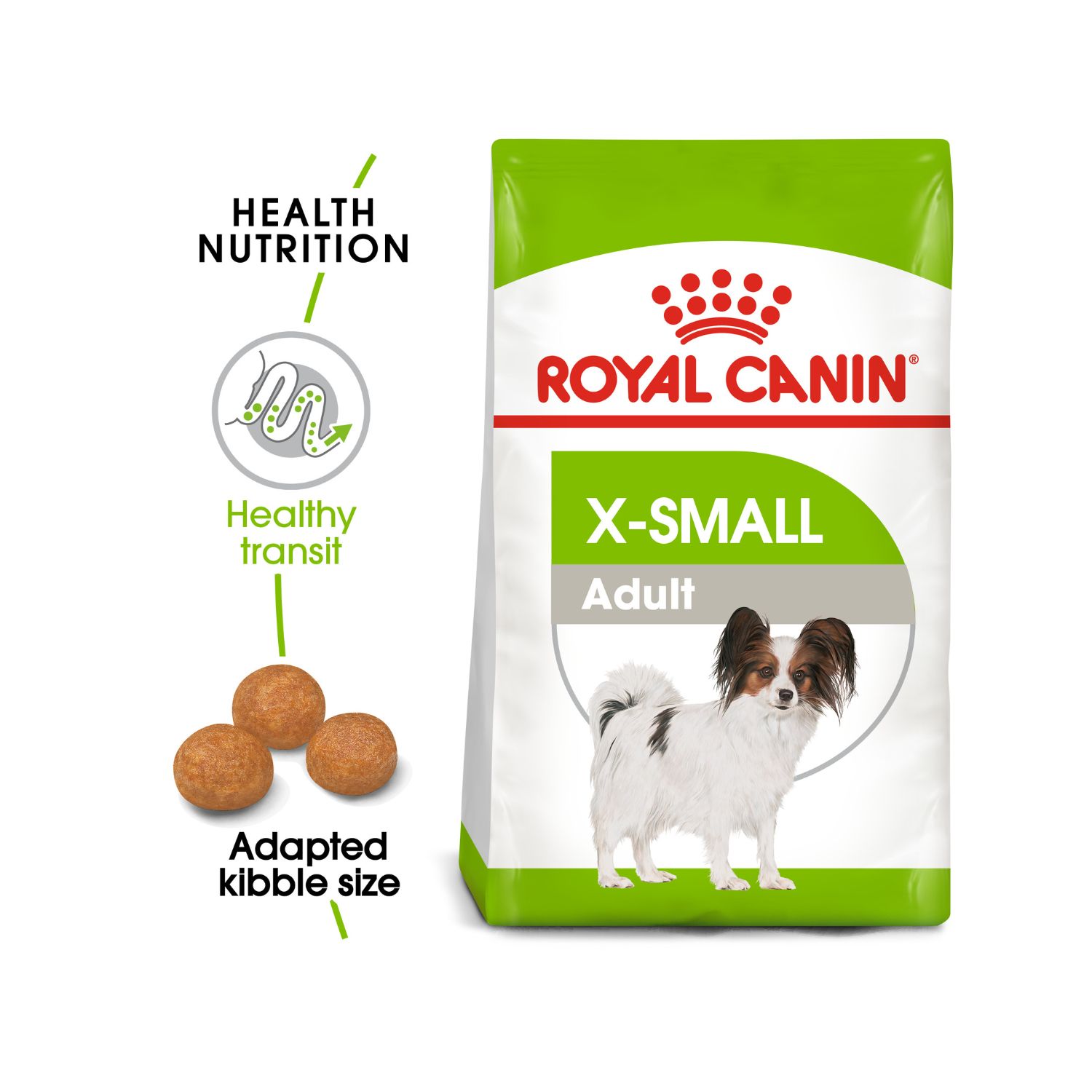 Royal Canin Xsmall Adult 1.5kg Dry Dog Food