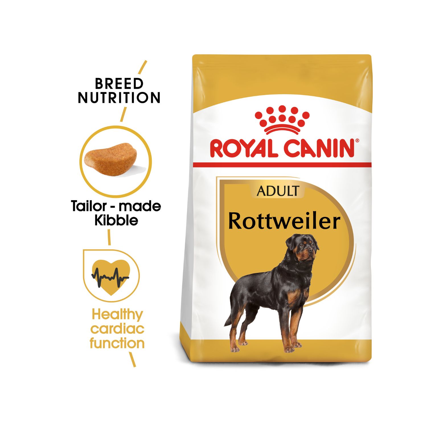 Royal Canin Rottweiler Adult 12kg Dry Dog Food