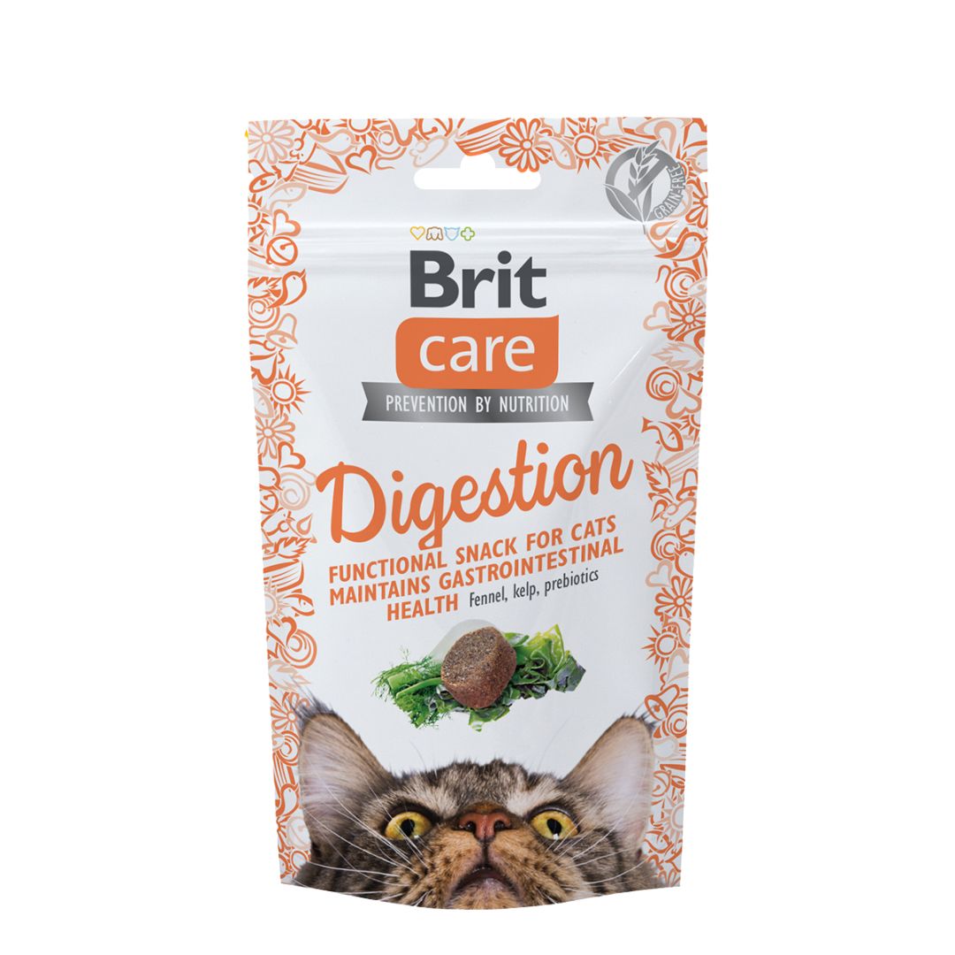 Brit Care Cat 50g Functional Snack Digestion