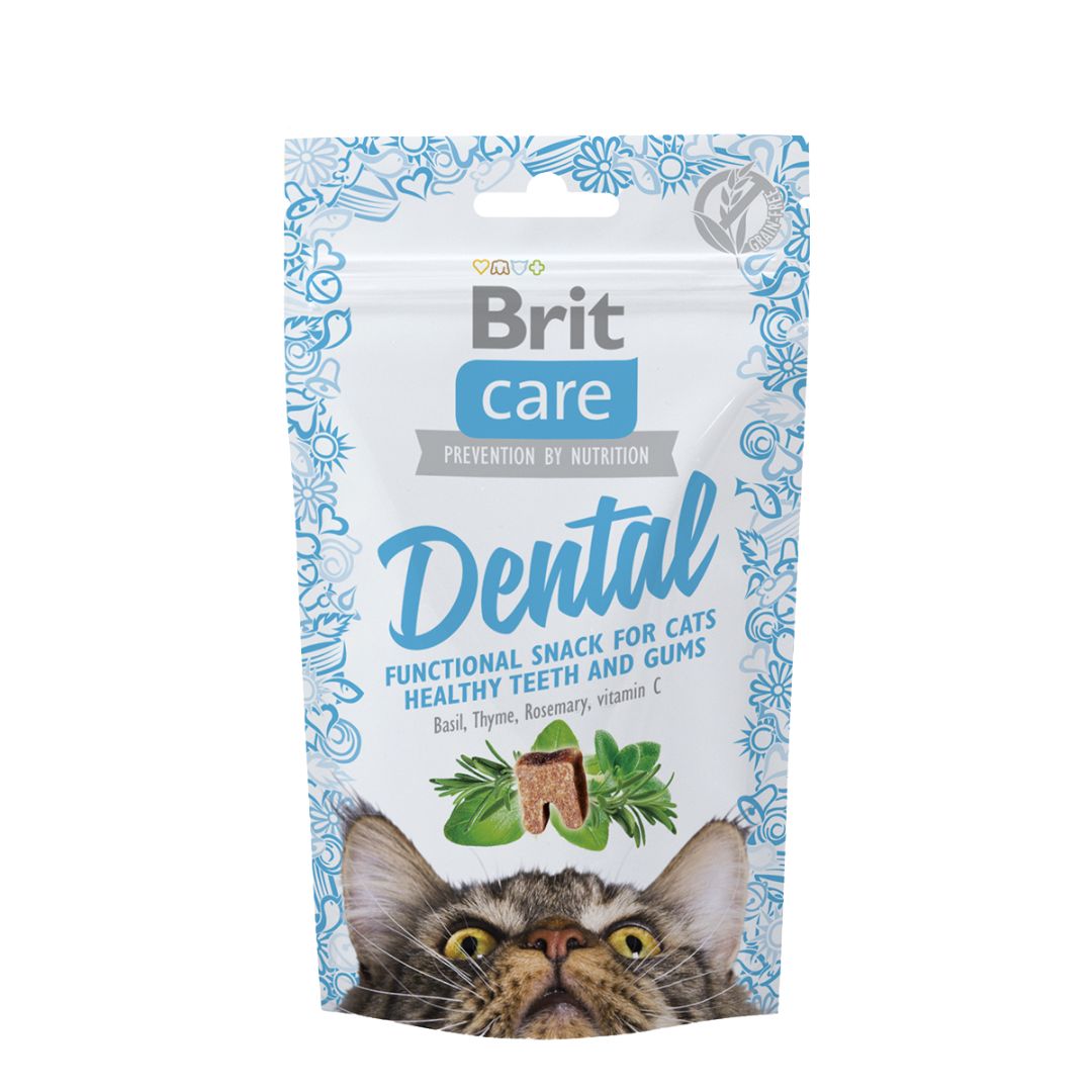 Brit Care Cat 50g Functional Snack Dental