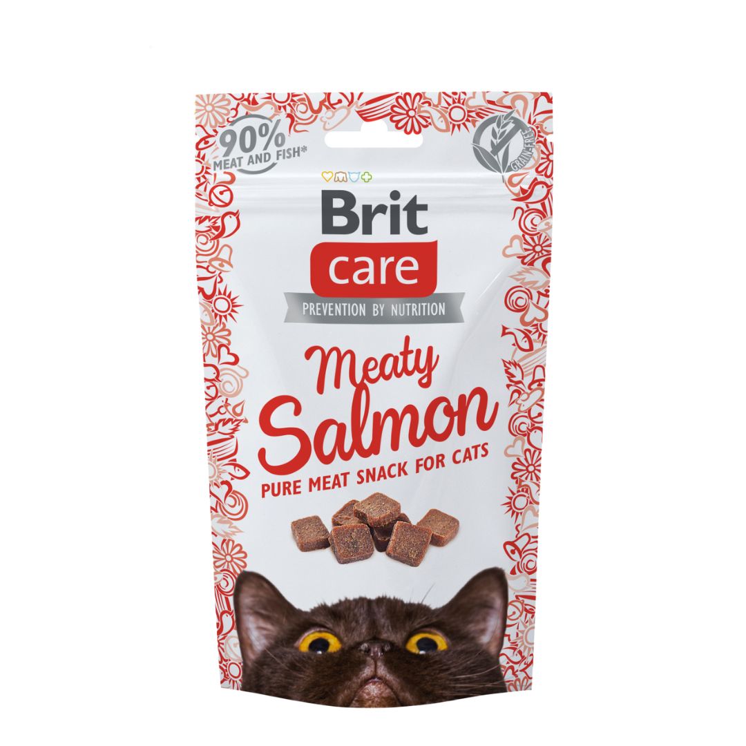 Brit Care Cat 50g Snack Meaty Salmon