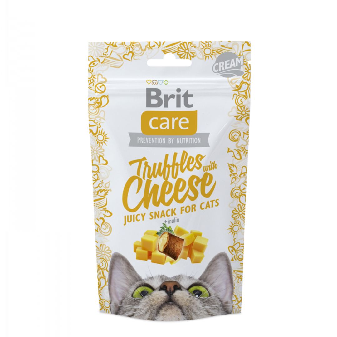 Brit Care Cat 50g Creamy Truffles Snack Cheese