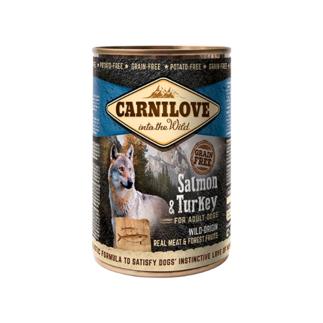 Carnilove Dog 400g Salmon & Turkey Wet Canned Food