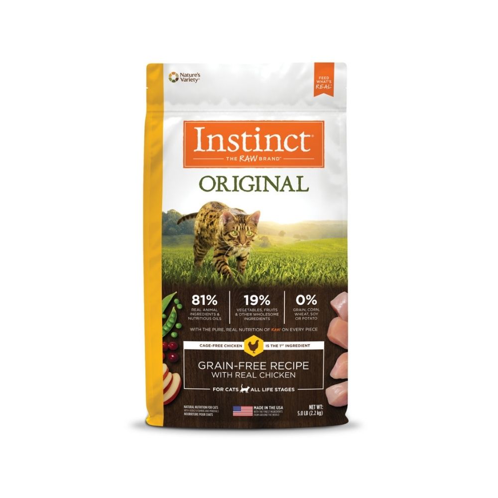 Instinct Cat Original 2.2kg Grain Free Recipe With Real Chicken Dry Cat Food