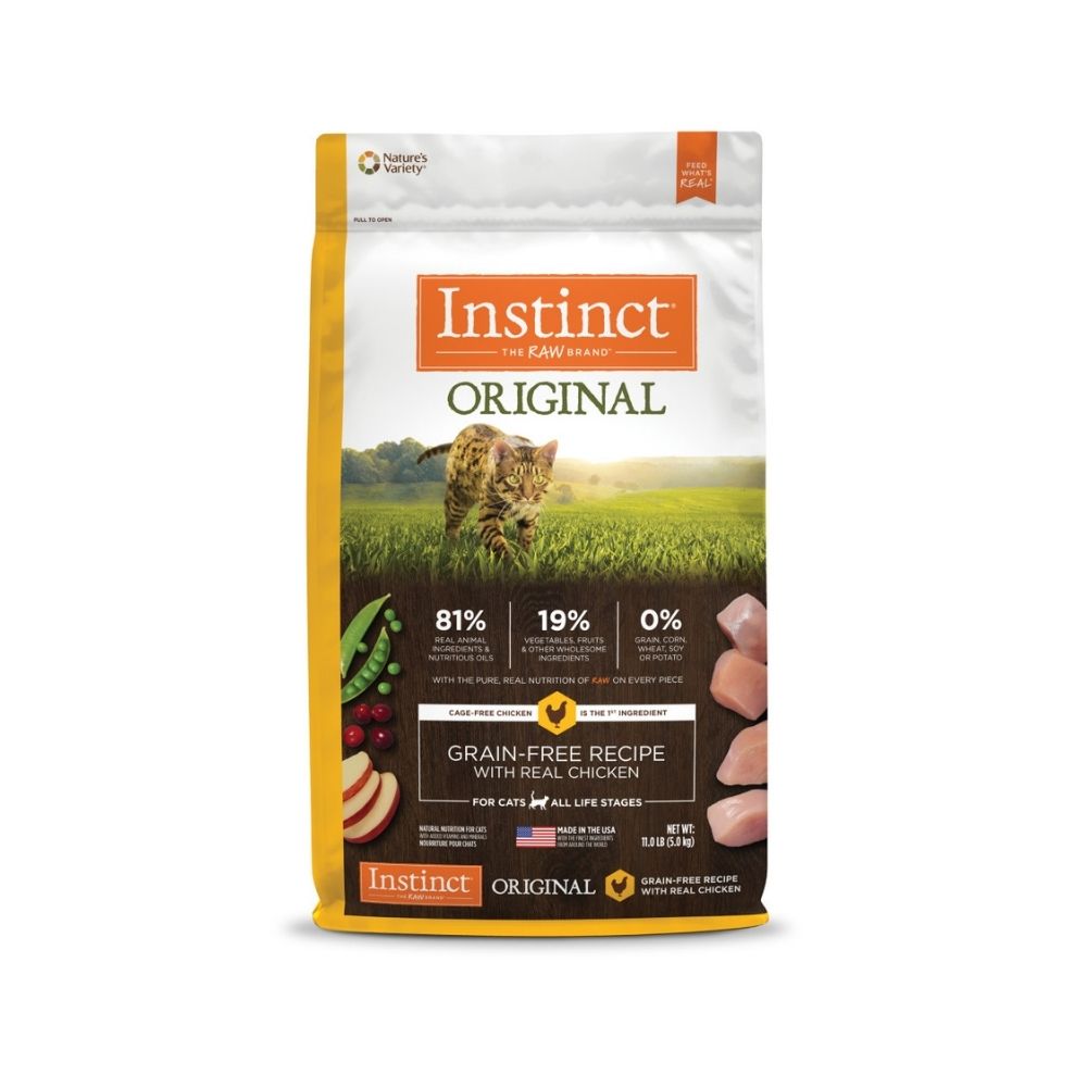 Instinct Cat Original 5kg Grain Free Recipe With Real Chicken Dry Cat Food