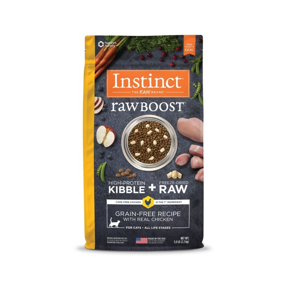 Instinct Cat Raw Boost 2.2kg Grain Free Recipe With Real Chicken Dry Cat Food