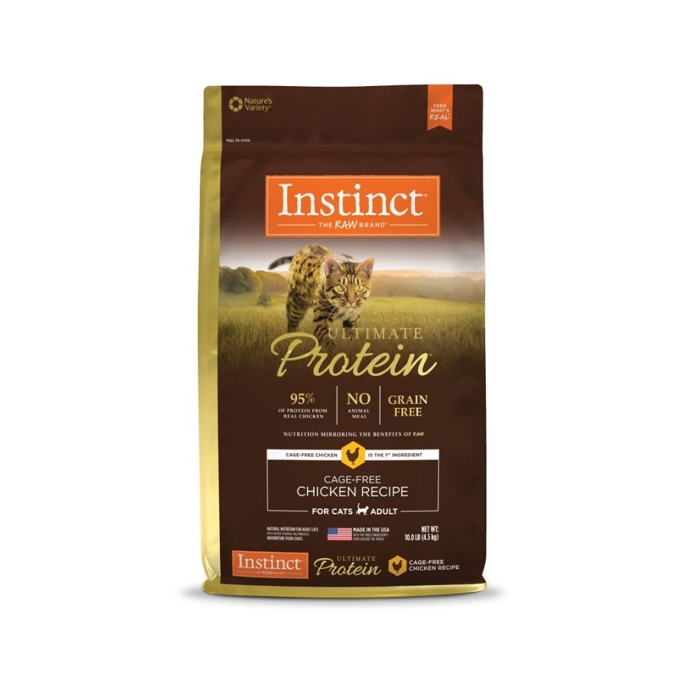 Instinct Cat Ultimate Protein 4.5kg Grain Free Cage Free Chicken Recipe Dry Cat Food