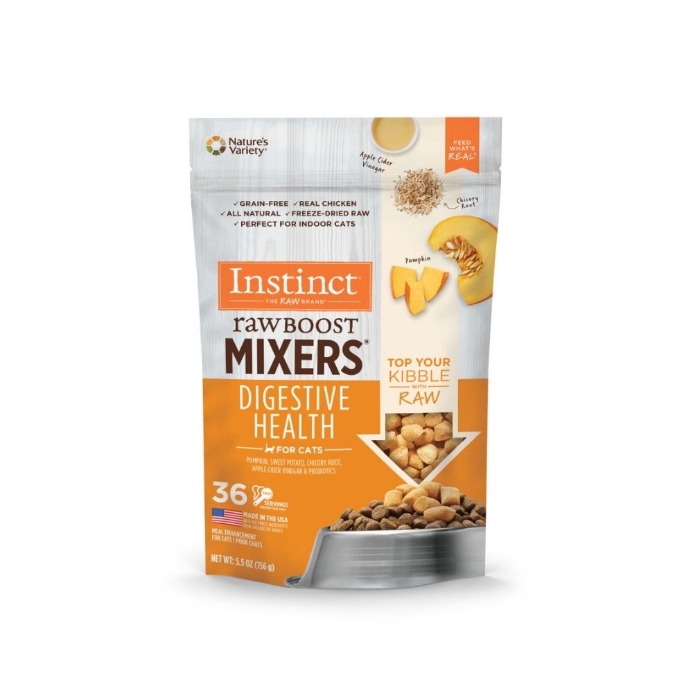 Instinct Cat Freeze-dried Raw Boost Mixers 156g Grain-free Digestive Health Cat Food Topper