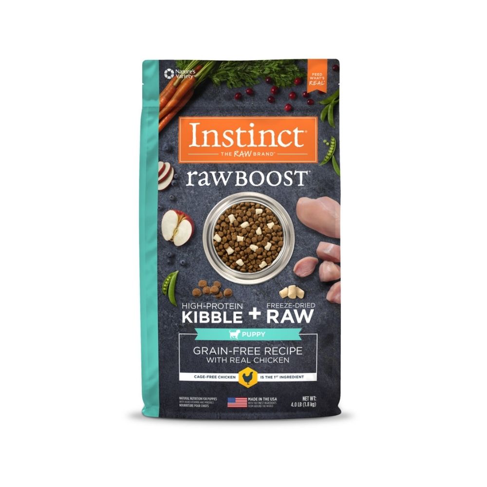 Instinct Dog Raw Boost 1.8kg Puppy Grain Free Recipe With Real Chicken Dry Dog Food