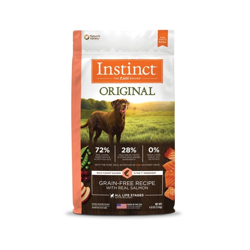 Instinct Dog Original 1.8kg Grain Free Recipe With Real Salmon Dry Dog Food