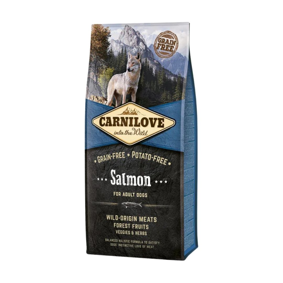 Carnilove Dog 12kg Adult Salmon Dry Dog Food