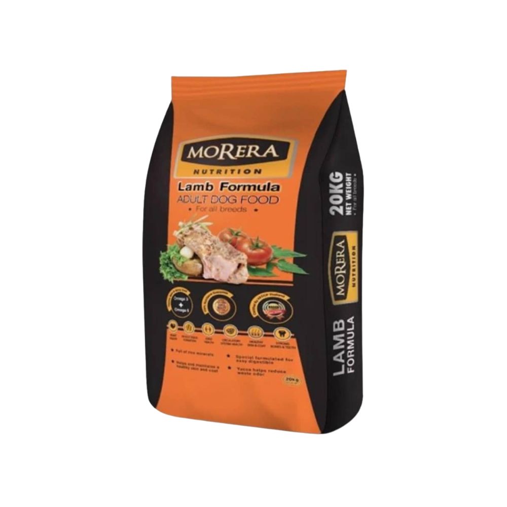 Morera Adult Dog Lamb & Rice 20kg Dry Dog Food