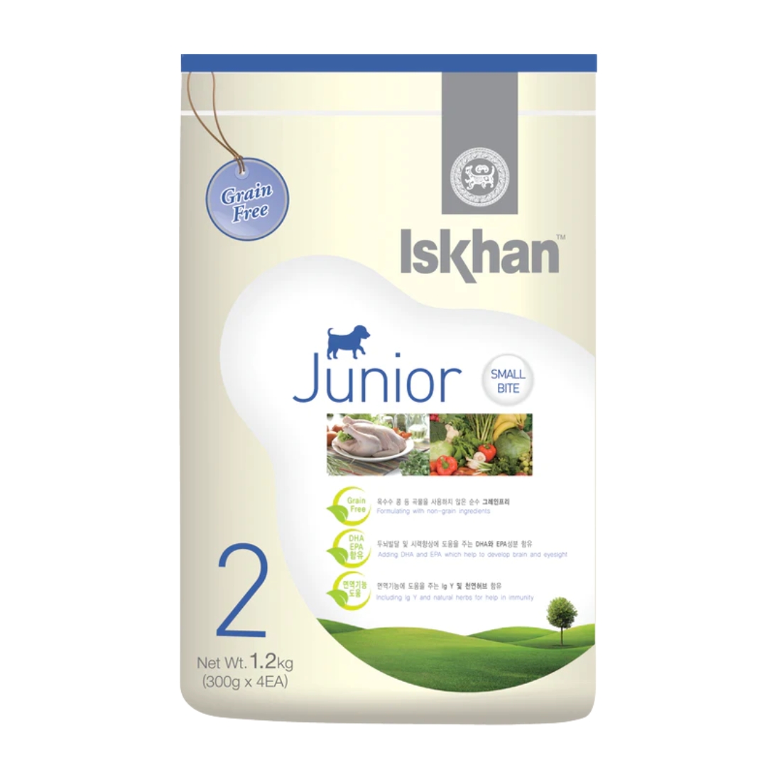 Iskhan Junior Small Bite 1.2kg Dry Dog Food